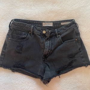 PACSUN High Rise Festival Short in Size 26 (Black)